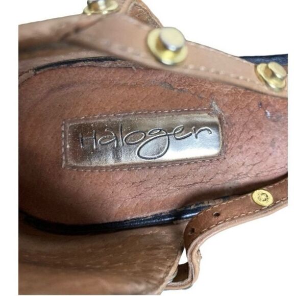 #307 HALOGEN Stud Strap Flats - Picture 5 of 6